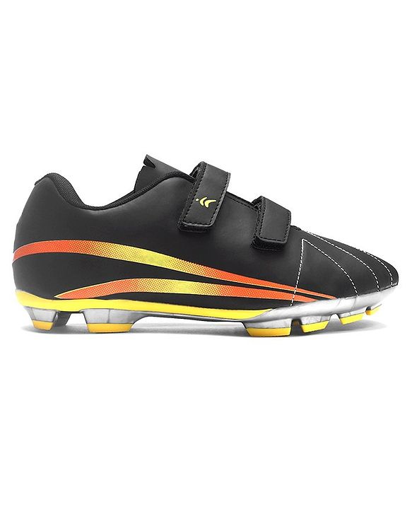 Pine Active Velcro Closure Soccer Shoes - Black