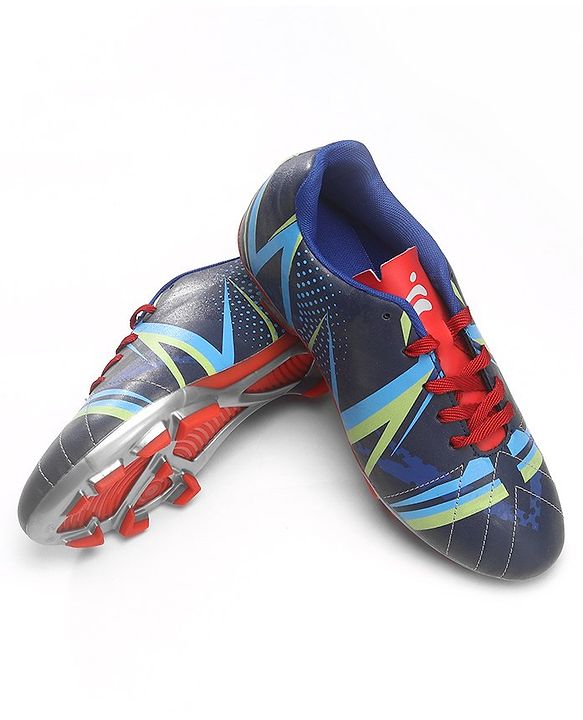 Pine Active Lace Closure Soccer Shoes - Blue