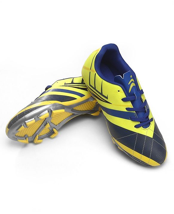 Pine Active Lace Closure Soccer Shoes - Yellow