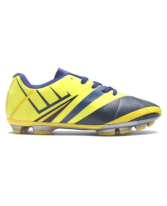 Pine Active Lace Closure Soccer Shoes - Yellow