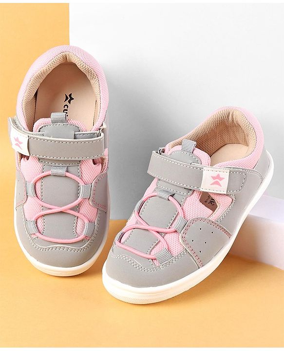 Cute Walk by Babyhug Velcro Closure Casual Shoes - Pink