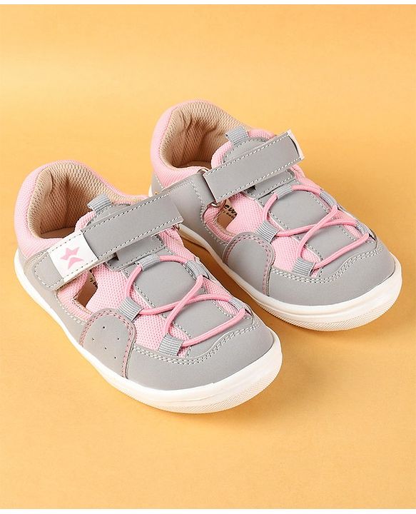 Cute Walk by Babyhug Velcro Closure Casual Shoes - Pink