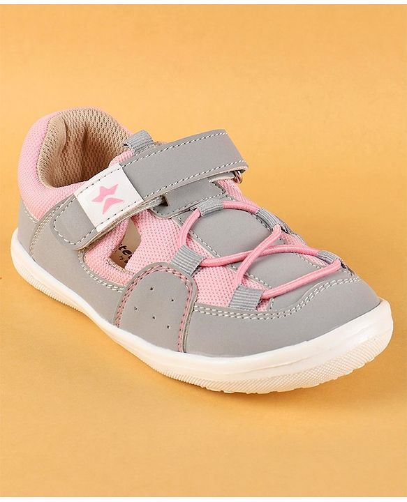 Cute Walk by Babyhug Velcro Closure Casual Shoes - Pink