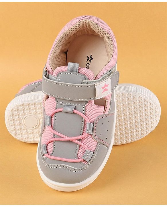 Cute Walk by Babyhug Velcro Closure Casual Shoes - Pink