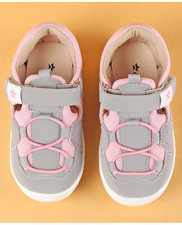 Cute Walk by Babyhug Velcro Closure Casual Shoes - Pink