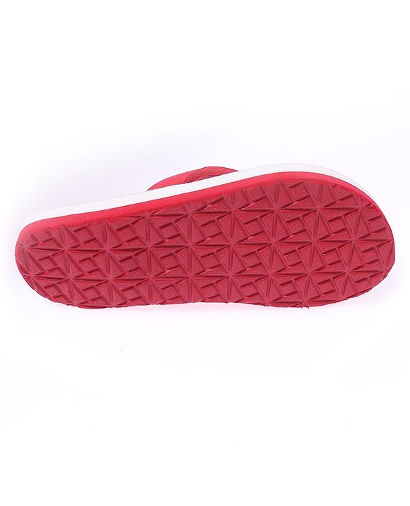 Pine Kids  Slip On Style Flip Flops Spider Man Print Red