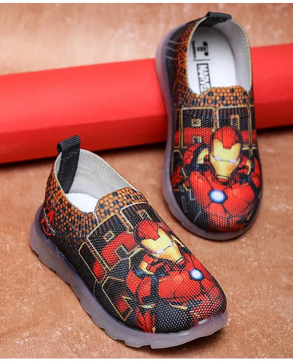 Buy Toothless Marvel Avengers Iron Man Featured Casual Shoes Grey for Boys 18 24 Months Online Shop at FirstCry 13966162