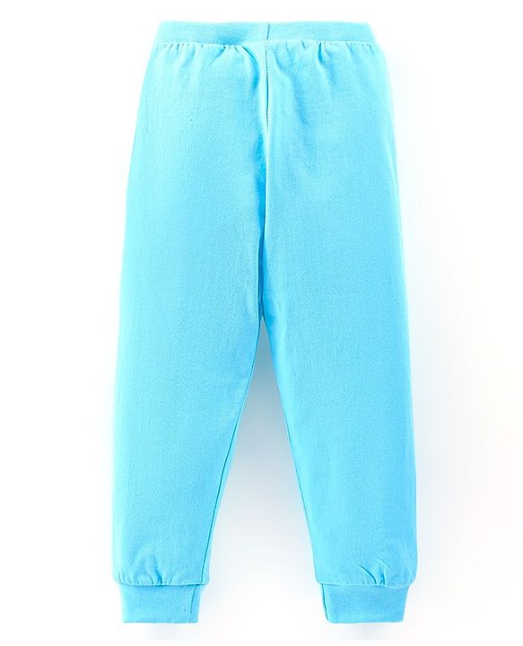Babyhug Cotton Full Length Text Printed Lounge Pants Pack of 3 - Multicolour