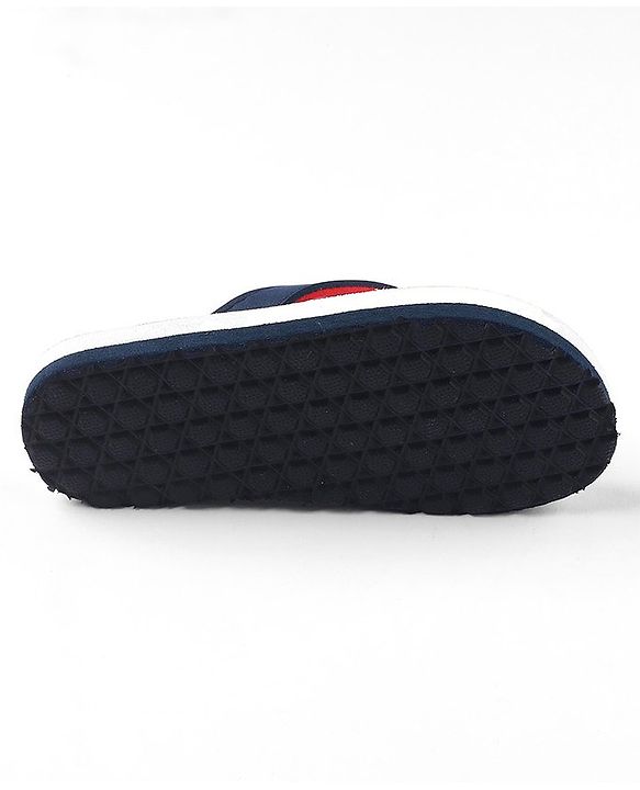 Pine Kids Flip Flops Striped - Red