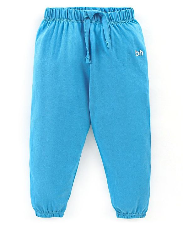Babyhug Cotton Full Length Solid Lounge Pants Pack of 5 - Multicolour