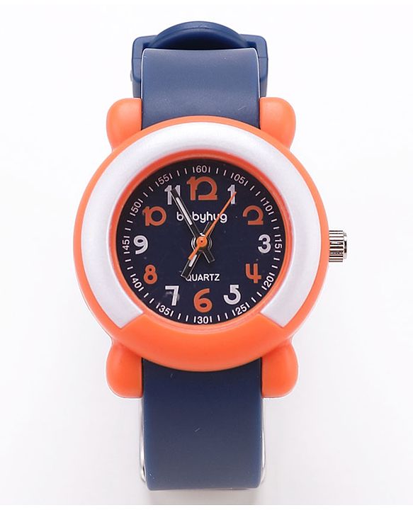 Babyhug Free Size Analog Watch- Navy Blue