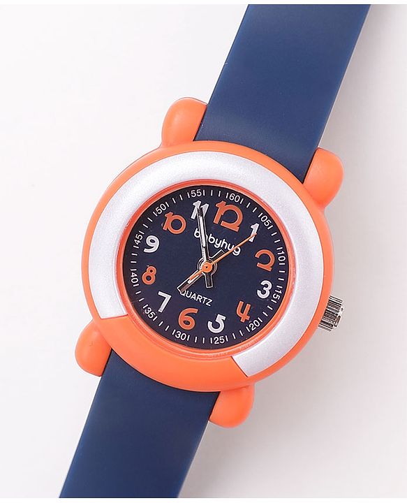 Babyhug Free Size Analog Watch- Navy Blue