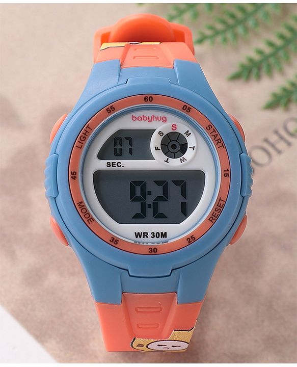 Babyhug Free Size Digital Watch - Multicolor