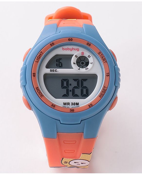 Babyhug Free Size Digital Watch - Multicolor