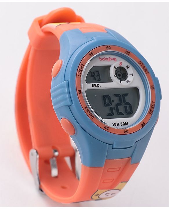 Babyhug Free Size Digital Watch - Multicolor