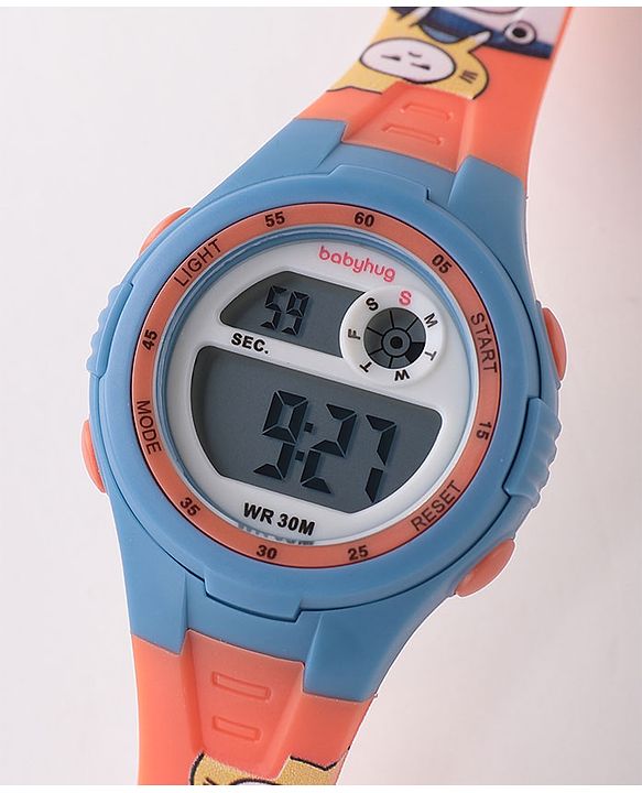 Babyhug Free Size Digital Watch - Multicolor