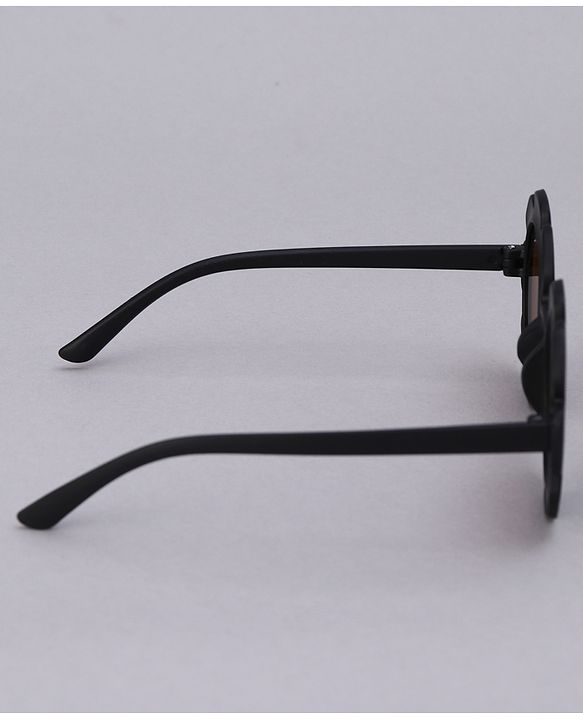 Babyhug Free Size Headband With Bow Applique & Sunglasses - Black