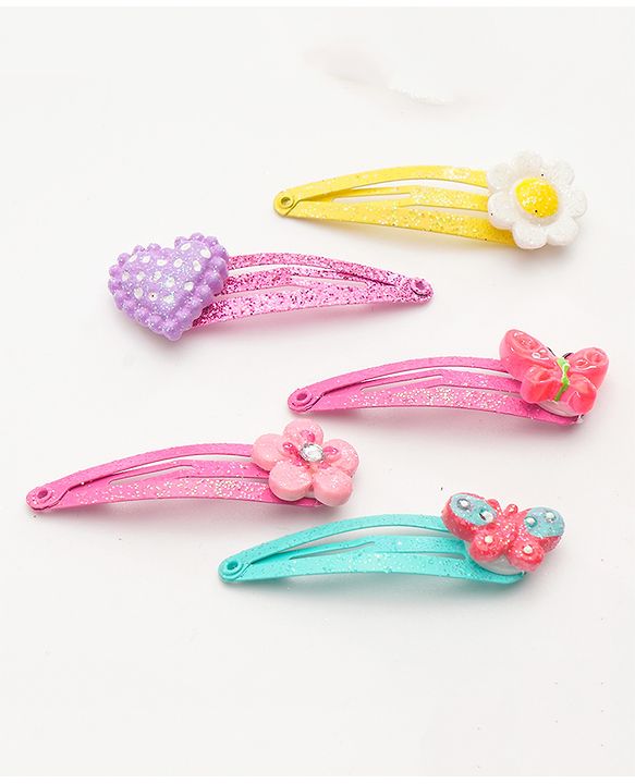 Babyhug Snap Clips Pack of 12 - Multicolor