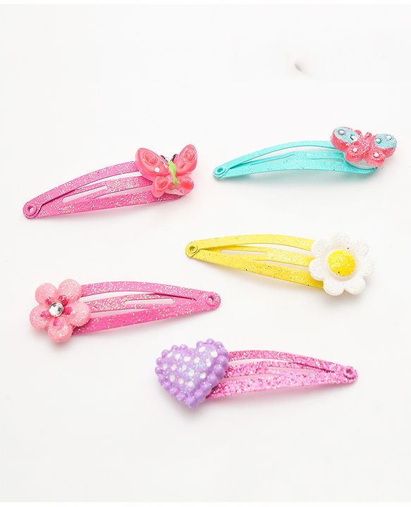 Babyhug Snap Clips Pack of 12 - Multicolor