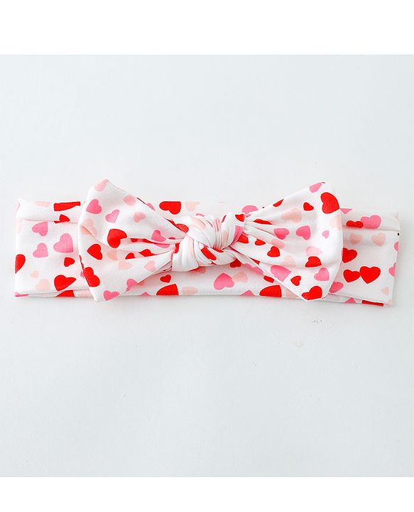 Babyhug Free Size Headbands with Bow Pack of 3 - Multicolor