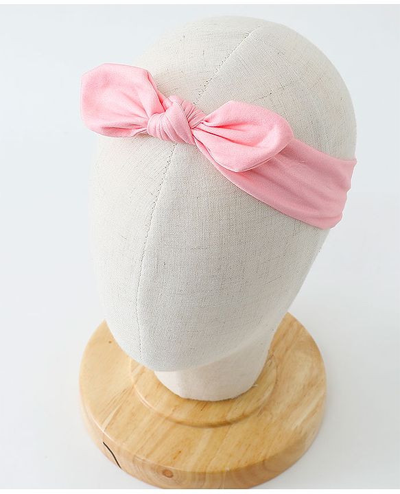 Babyhug Free Size Headbands with Bow Pack of 3 - Multicolor