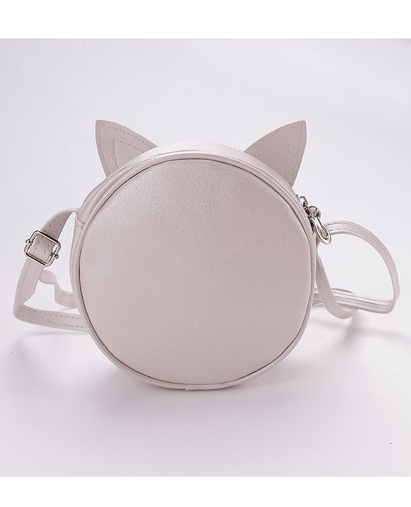Babyhug Sling Bag Unicorn Print- Silver