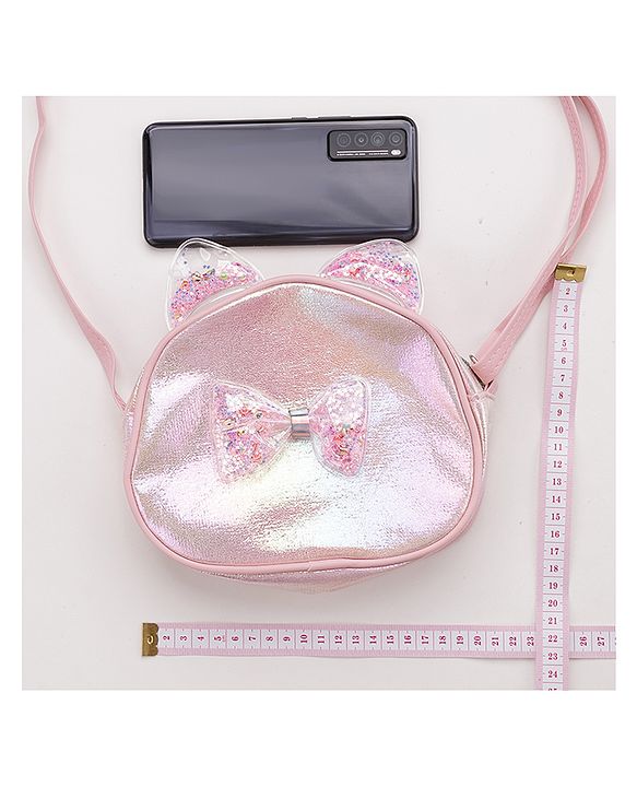 Babyhug Sling Bag with Bow - Purple
