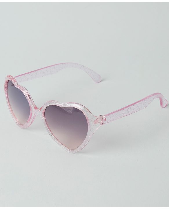 Babyhug  Heart Shape Sunglasses Free Size - Pink