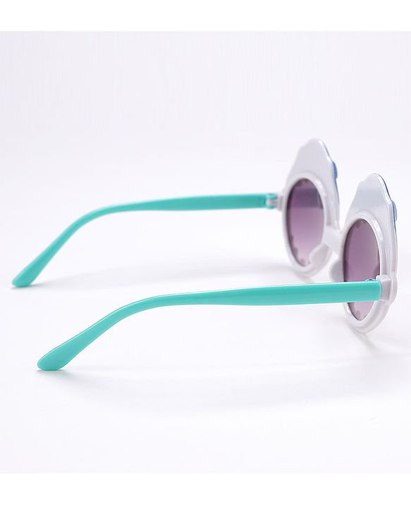 Babyhug Sunglasses Free Size Whale Design -White & Blue