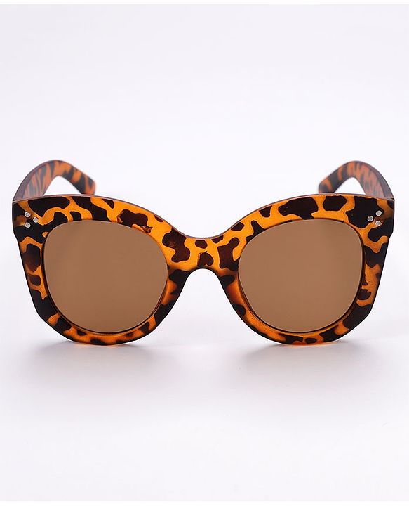 Babyhug Free Size Sunglasses Leopard Print - Multicolour