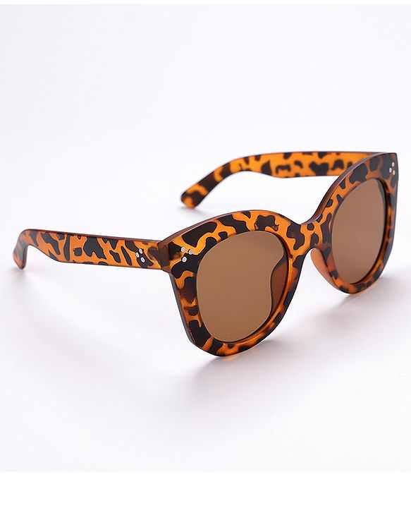 Babyhug Free Size Sunglasses Leopard Print - Multicolour