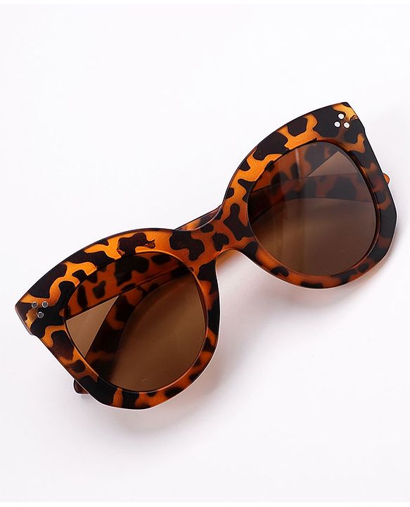 Babyhug Free Size Sunglasses Leopard Print - Multicolour