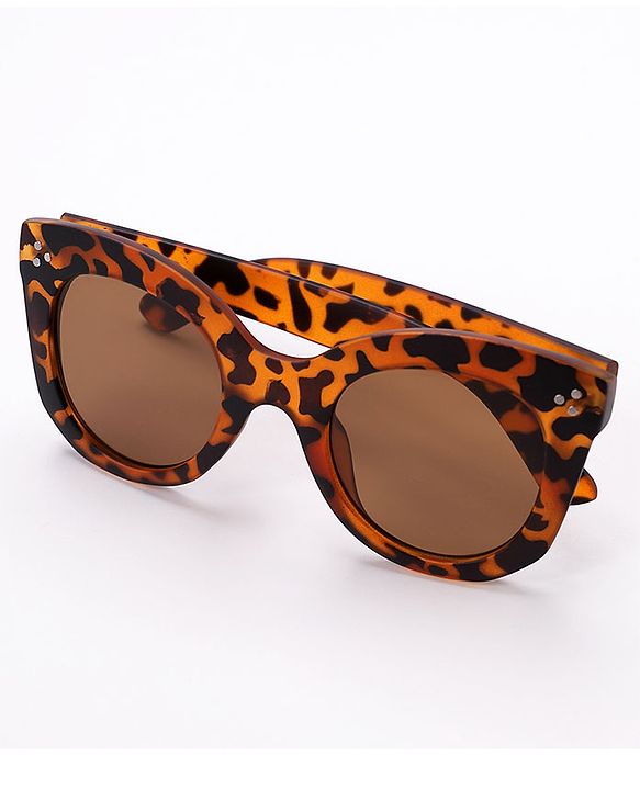 Babyhug Free Size Sunglasses Leopard Print - Multicolour