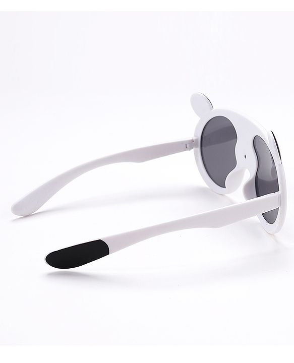 Babyhug Panda Shape Sunglasses -White