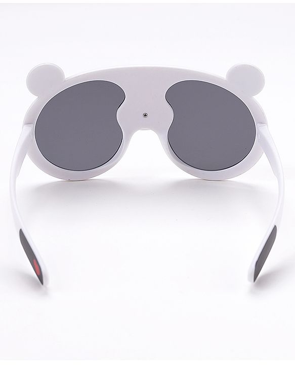 Babyhug Panda Shape Sunglasses -White