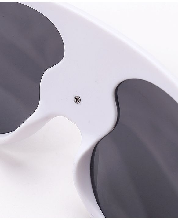 Babyhug Panda Shape Sunglasses -White