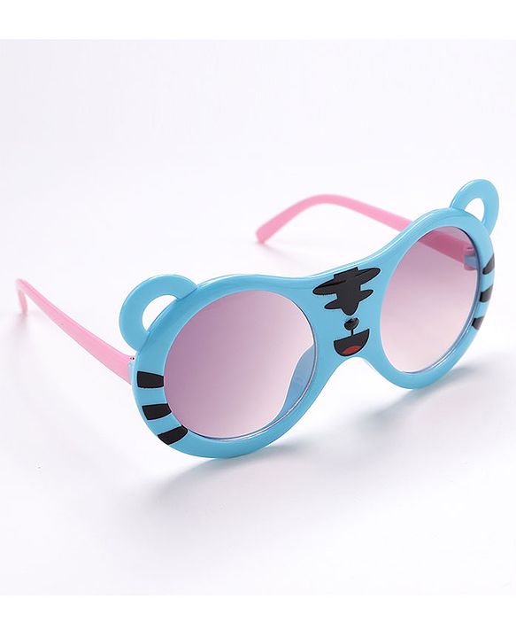 Babyhug Free Size Sunglasses Tiger Print - Blue