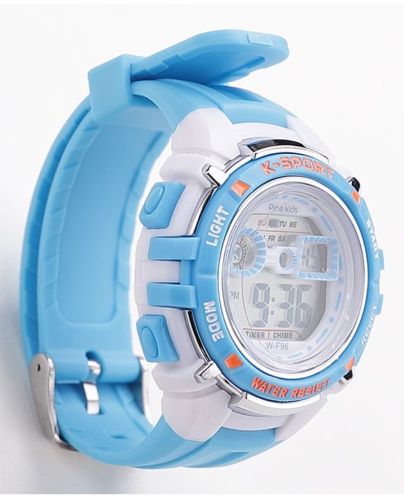 Pine Kids  Free Size Digital Watch- Blue