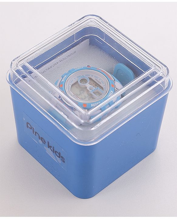 Pine Kids  Free Size Digital Watch- Blue