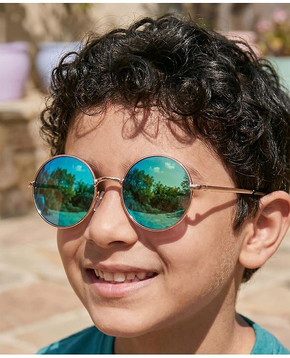 Pine Kids Sunglasses Free Size - Gold