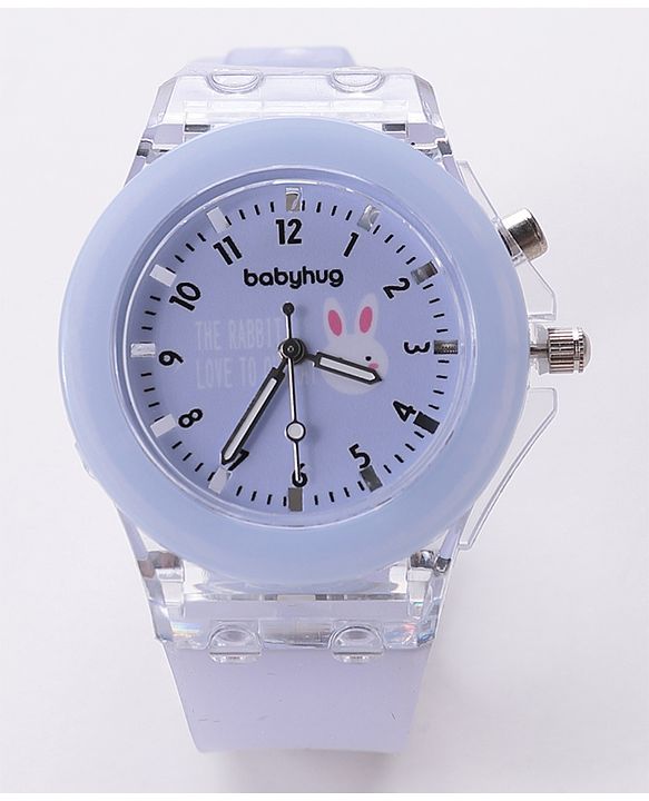 Babyhug  Free Size Analog Watch -Purple