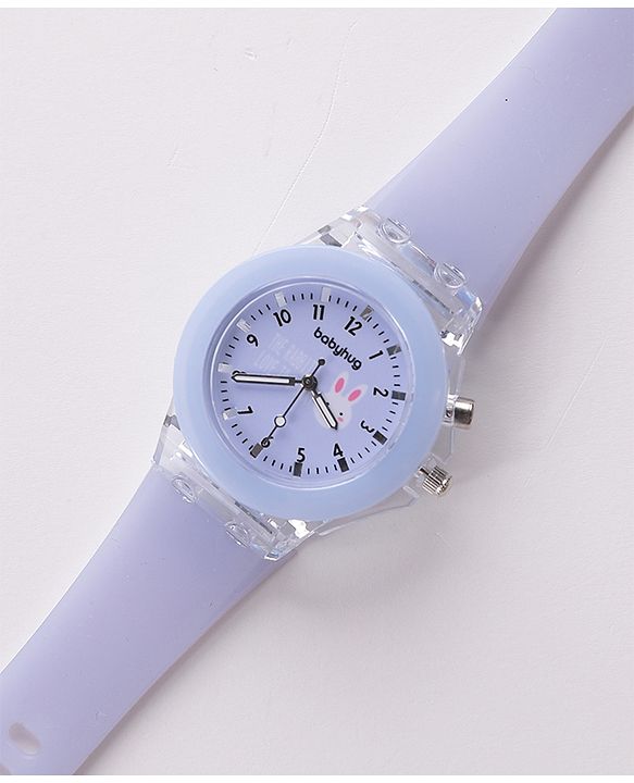 Babyhug  Free Size Analog Watch -Purple