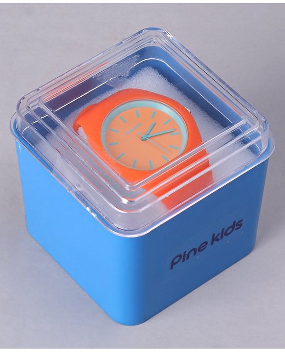 Pine Kids Analog Watch Free Size - Orange