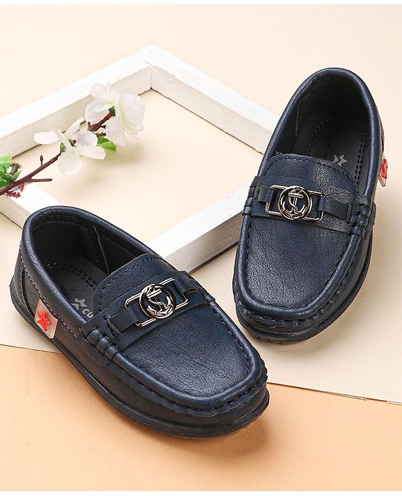 Cute Walk by Babyhug Formal & Partywear Slip On Shoes - Blue