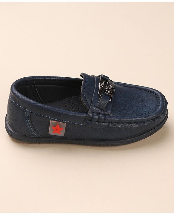 Cute Walk by Babyhug Formal & Partywear Slip On Shoes - Blue