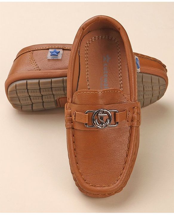 Cute Walk by Babyhug Formal & Partywear Slip On Shoes - Blue