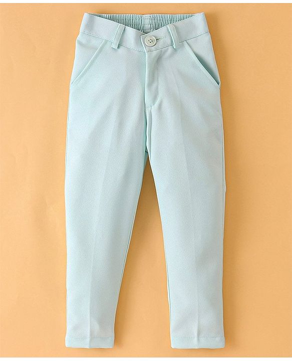 Babyhug Full Sleeves Classic Stretch Fit Party Suit Bow - Mint