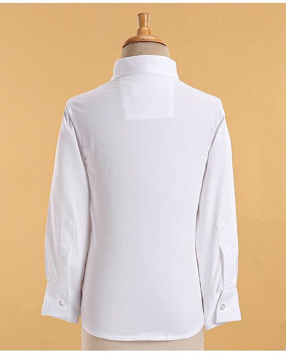 Babyhug Full Sleeves Classic Stretch Fit Party Suit Bow - Mint
