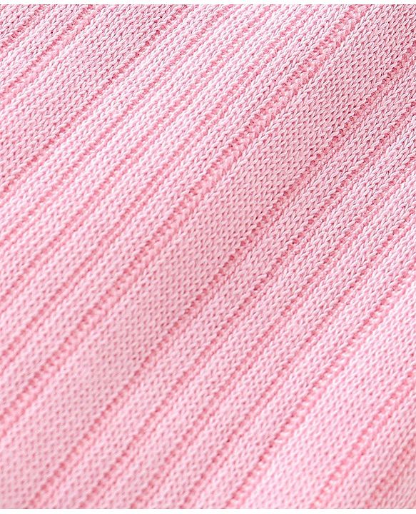 Babyhug Cotton Sleeveless Thermal Vest - Pink