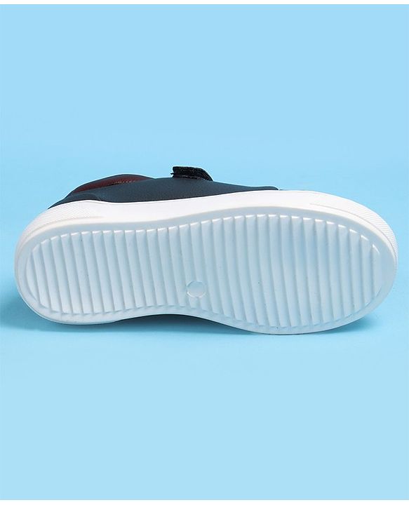 Pine Kids Velcro and Lace Closure Casual Shoes - Dark Grey